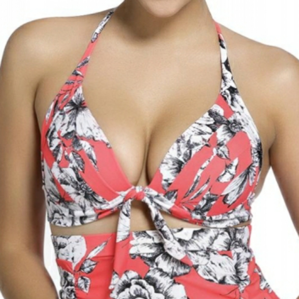 🔆High Waisted Retro Style Swimsuit - Picture 2 of 6